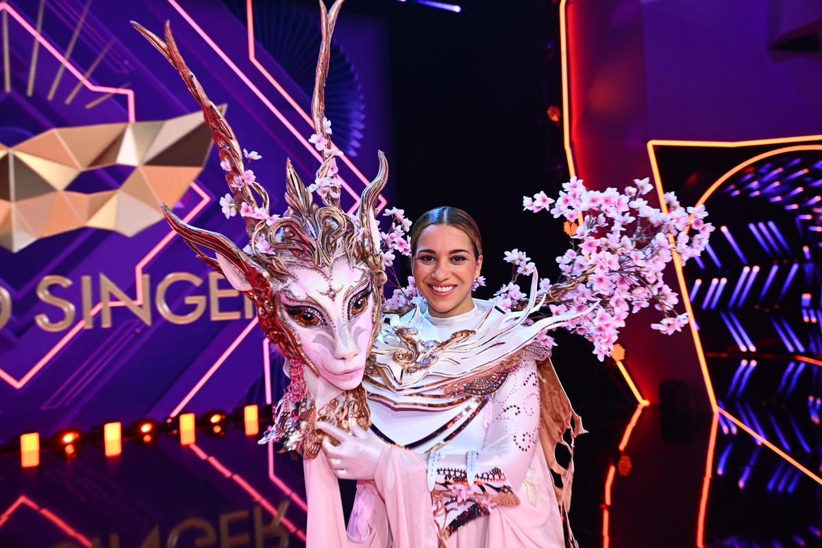 Nadja Benaissa wurde im Halbfinale enttarnt.
