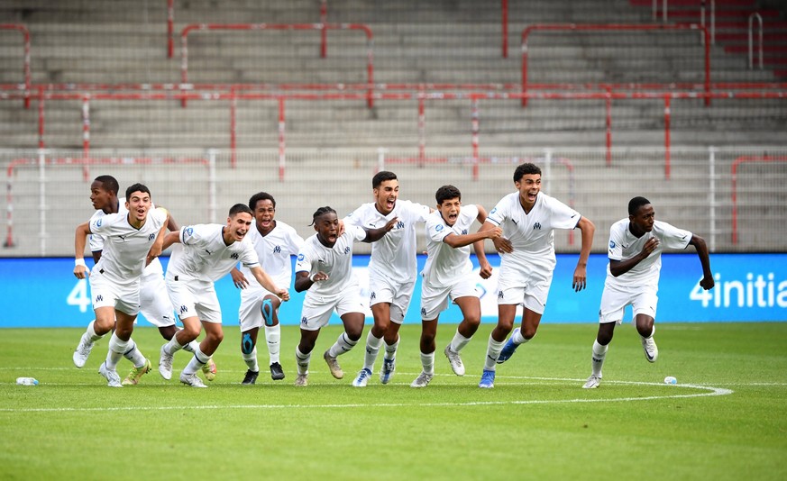 Die U17 von Olympique Marseille gewann den Youngster Cup in Berlin.