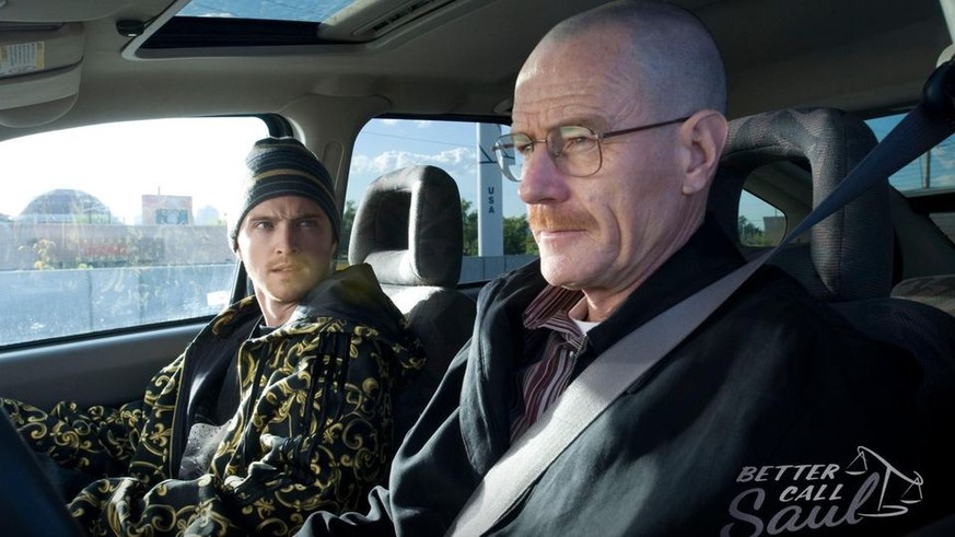 Die legendären "Breaking Bad"-Figuren Jesse und Walter sind jetzt auch im Prequel "Better Call Saul" zu sehen.