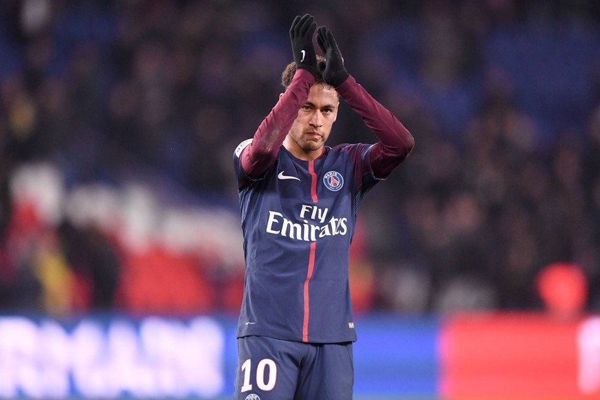 10 NEYMAR JR (psg) - JOIE FOOTBALL : Paris SG vs Strasbourg - Ligue 1 Conforama - 17/02/2018 AnthonyBIBARD/FEP/Panoramic PUBLICATIONxNOTxINxFRAxITAxBEL