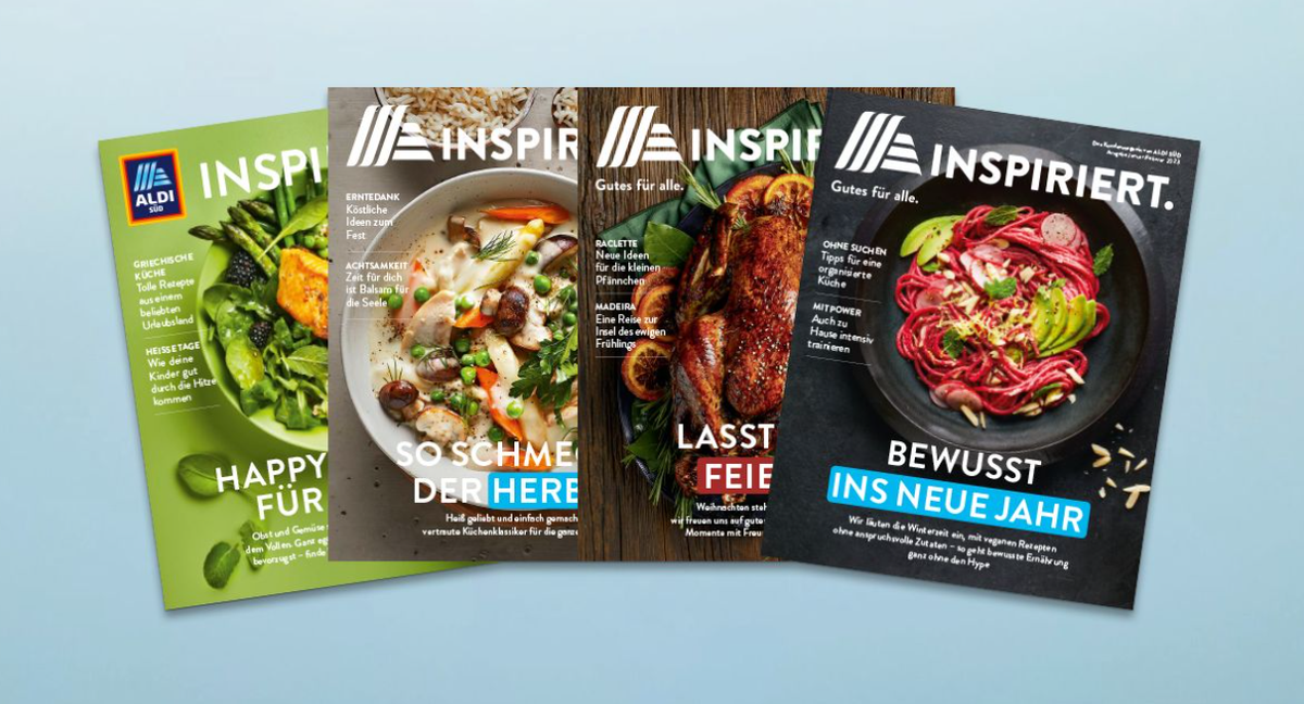 Das Print-Magazin "Aldi Süd" soll es nicht mehr in Papierform geben.
