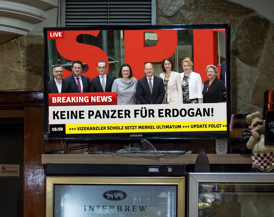 "Keine Panzer mehr für Erdogan" – 4 Schlagzeilen über die SPD, die wir gerne lesen würden