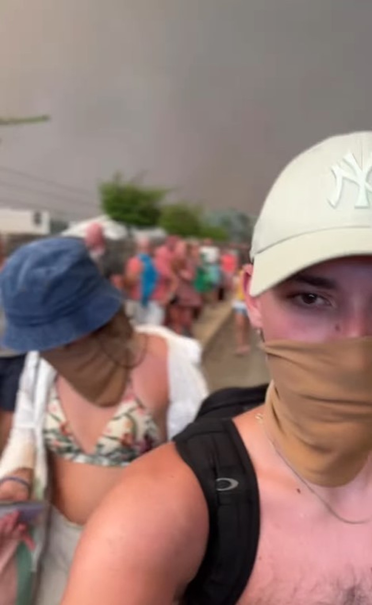 Instagram Rhodos Augenzeuge Lars aus Norwegen