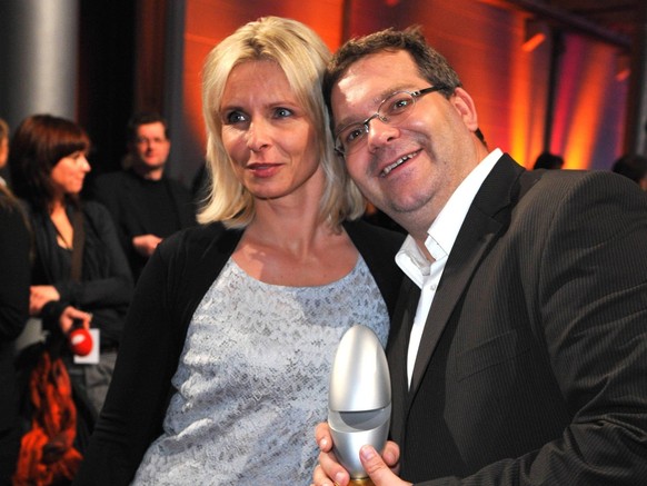 Comedy Preis 2008 Elton und Frau Ivonne auf der Comedy Preis Verleihung 2008 Foto:Christopher Adolph Preisträger bei der Verleihung Der Deutsche Comedy Preis 2008 im Colloneum in Koeln / Achtiung Sper ...