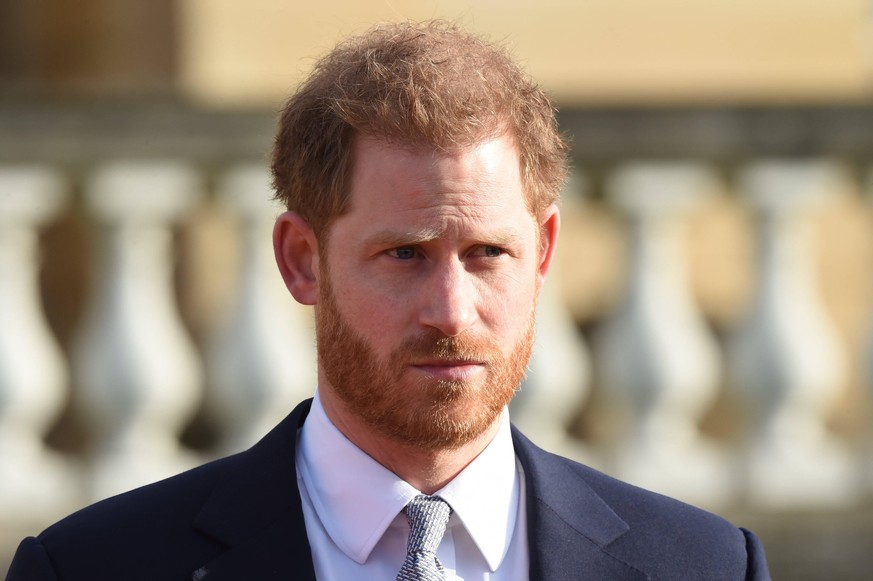 Rugby League World Cup 2021 draw The Duke of Sussex in the Buckingham Palace gardens, London, as he hosts the Rugby League World Cup 2021 draws. PA Photo. Picture date: Thursday January 16, 2020. See  ...