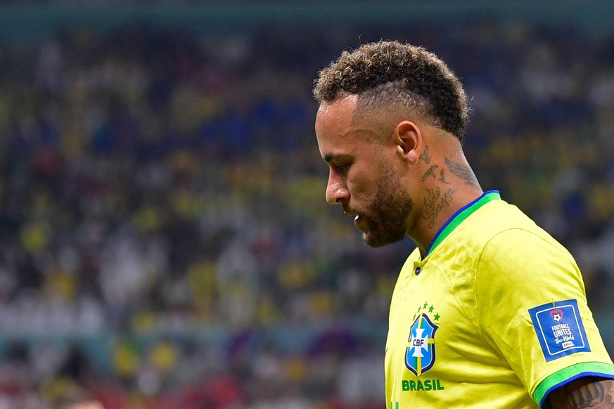 RECORD DATE NOT STATED FIFA World Cup, WM, Weltmeisterschaft, Fussball Qatar 2022 Brazil vs Serbia Neymar of Brazil during the game Brazil vs Serbia, Corresponding to Group G of the FIFA World Cup Qat ...