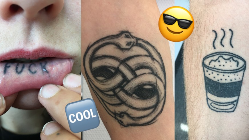 Man kann einfach nicht wegsehen Peinliche Tattoos watson