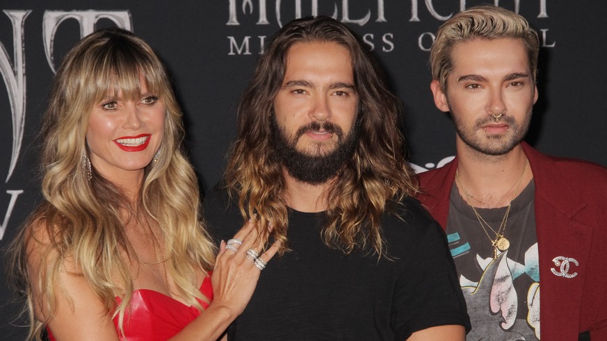 Heidi Klum, Tom Kaulitz, Bill Kaulitz 09/30/2019 The World Premiere of Maleficent: Mistress of Evil held at the El CapitanTheatre in Los Angeles, CA. PUBLICATIONxINxGERxSUIxAUTxONLY Copyright: xI.xHas ...