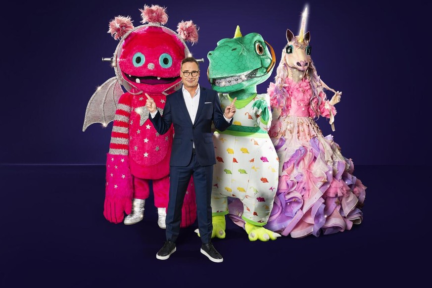 Unter anderem der Monstronaut, der Dinosaurier und das Einhorn sind in der neuen Staffel von &quot;The Masked Singer&quot; mit dabei.