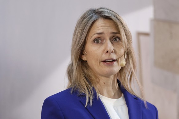 CEO of H&amp;M Helena Helmersson presents the financial report at H&amp;M&#039;s headquarters in Stockholm, Friday, Jan. 23, 2023 Low-cost fashion brand H&amp;M said Friday that shutting down its busi ...