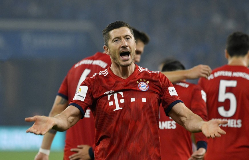 Robert Lewandowski nahm sich seine Mitspieler beim FC Bayern München vor.