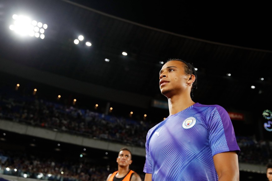 Leroy Sane (Manchester City), JULY 27, 2019 - Football / Soccer : EUROJAPAN CUP 2019 match between Yokohama F Marinos 1-3 Manchester City FC at Nissan Stadium in Kanagawa, Japan. PUBLICATIONxINxGERxSU ...