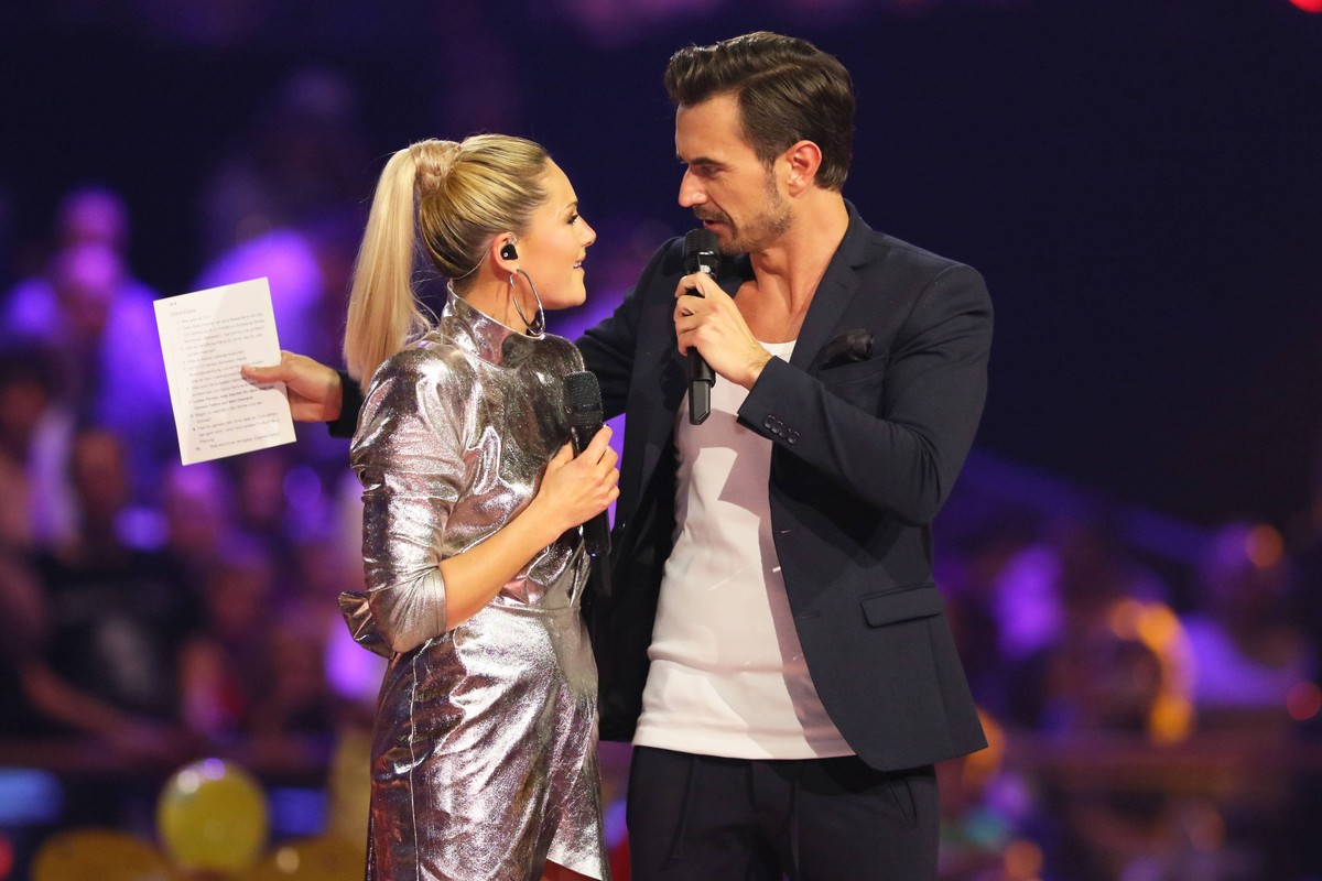 ARD Schlager Champions 12.01.2019 Helene Fischer und Florian Silbereisen bei der ARD-Show - Schlager Champions, Das Grosse Fest der Besten - im Velodrom, Paul-Heyse-Strasse, Berlin - 12.01.2019 - *** ...
