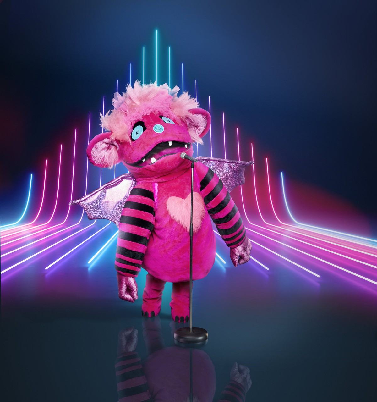 Titel: The Masked Singer; 
Staffel: 1; 
Folge: 1; 
Person: Monster; 
Copyright: ProSieben /Boris Breuer; 
Fotograf: Boris Breuer; 
Bildredakteur: Tabea Werner; 
Dateiname: 1712461.jpg; 
Rechtehinweis: ...