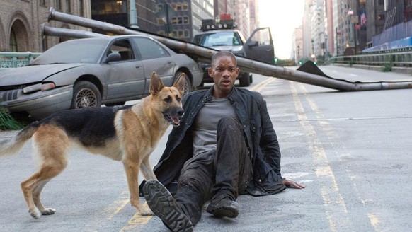 Will Smith im ersten Teil von "I Am Legend".