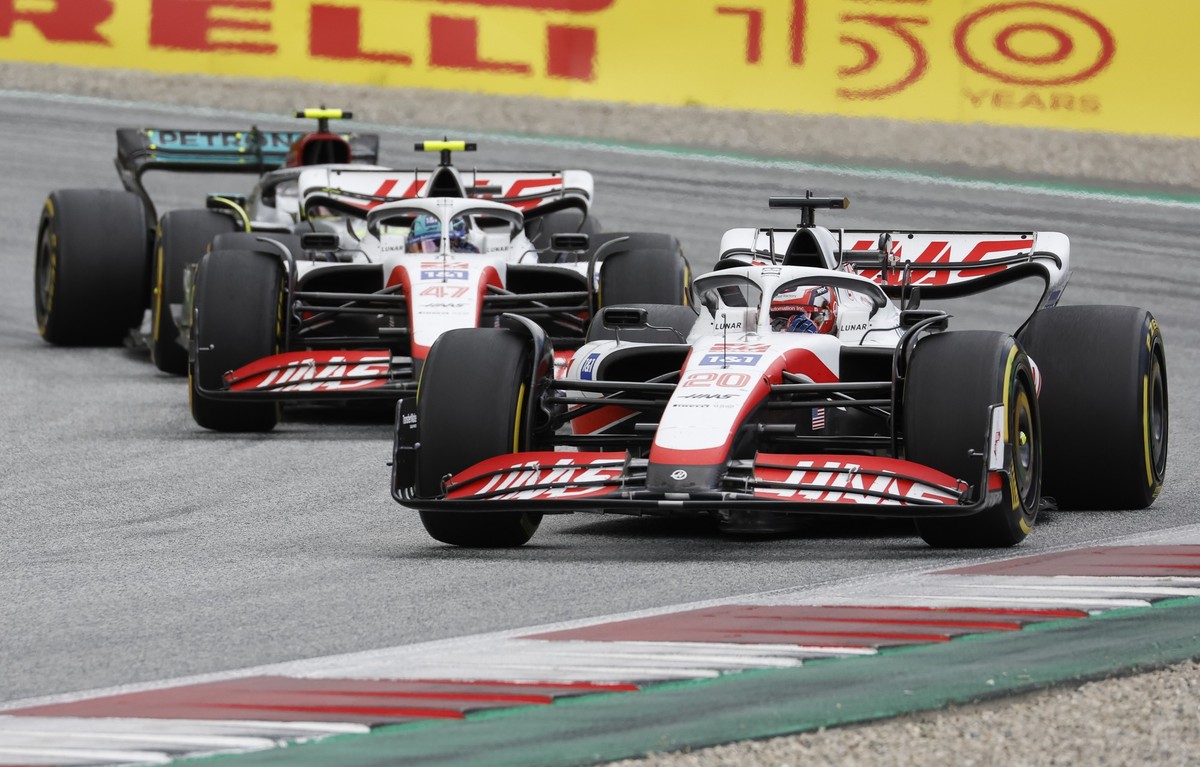 Grand Prix Österreich: Magnussen, Schmuacher, Hamilton