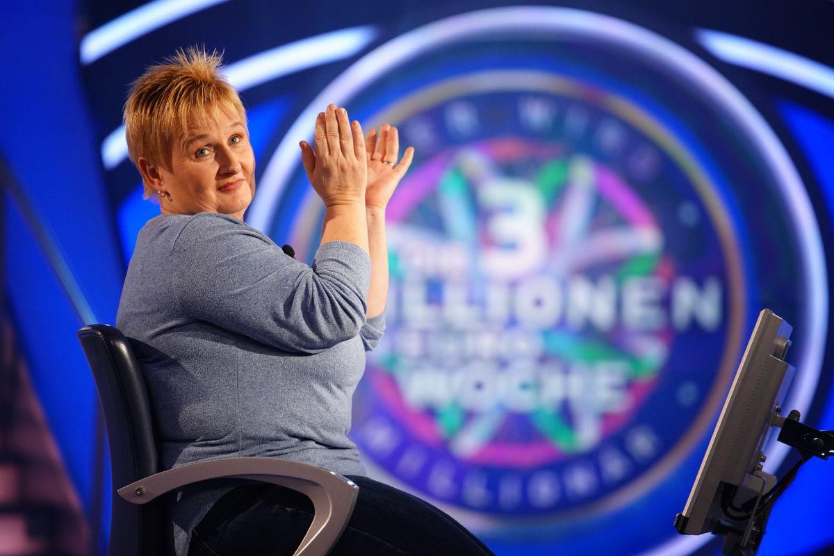 Bravo, schon 125.000 Euro! Für Anja Beyer geht es am Donnerstag um drei Millionen Euro.