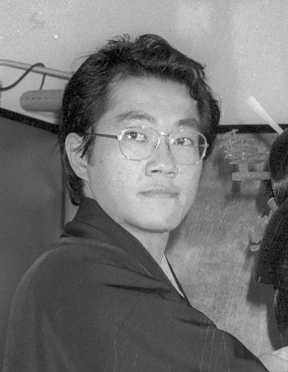 01.01.1982, Japan, ---: Akira Toriyama, japanischer Star-Zeichner und Schöpfer der erfolgreichen Comicserie «Dragon Ball» (Aufnahme von 1982). Der Künstler starb am 1. März im Alter von 68 Jahren, wie ...
