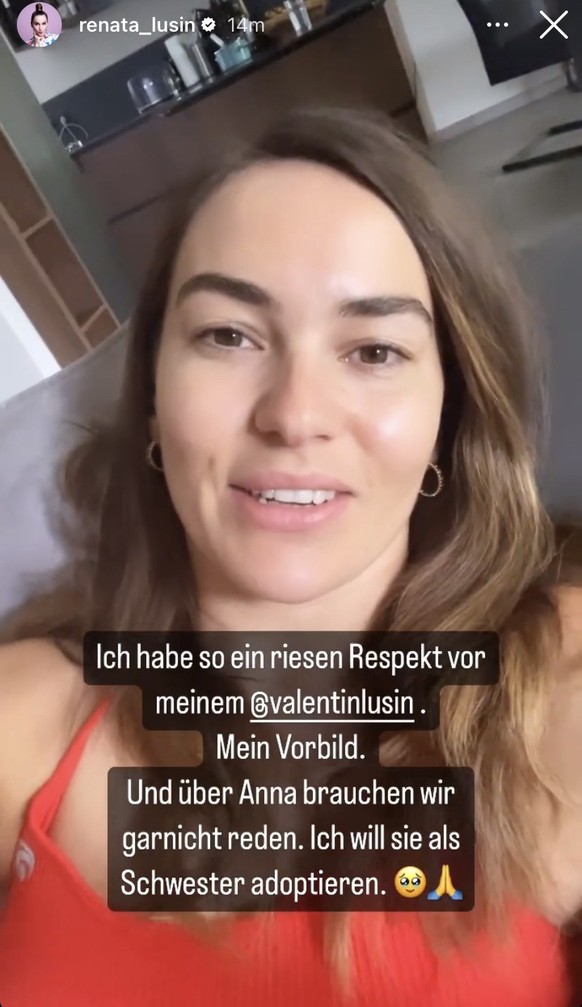 Renata Lusin hat vor Valentin großen Respekt.