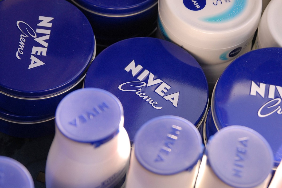 Kastrup/Copenhagen /Denmmark/10 Febraur 2023/Nivea cream and other prducts in danish capital Copenhagen.Photo.Francis Joseph Dean/Dean Pictures