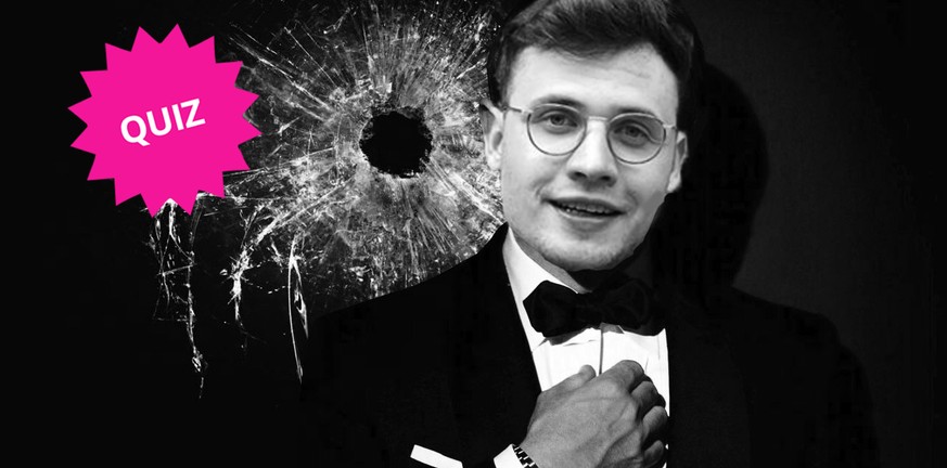 Wenn du im Bond-Quiz smarter bist als Marius, säuft er Martini mit dir