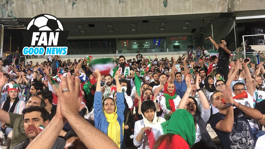 Iranische Frauen dürfen in ein iranisches Stadion – nach 37 Jahren