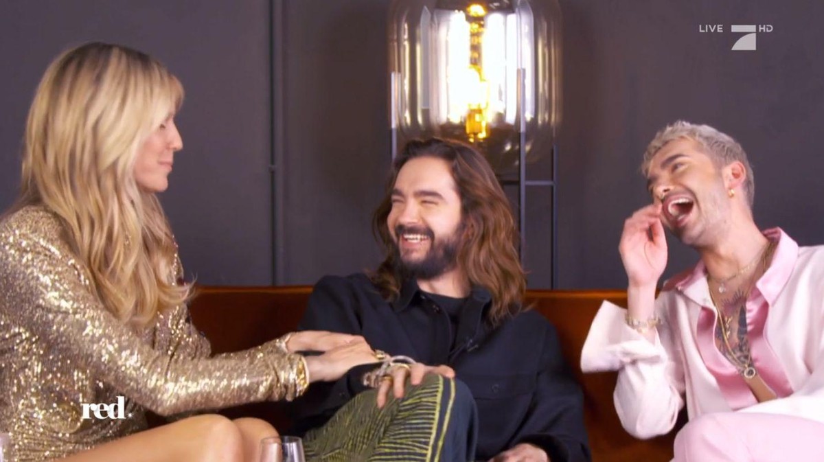 Heidi Klum, Tom und Bill Kaulitz sprechen über ihr Hotel-Leben in Berlin.