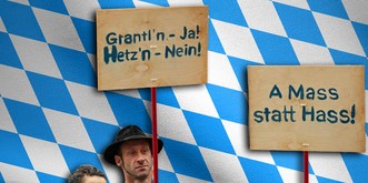 "A Mass statt Hass" – die Stadt München und Aktivisten streiten um Buttons für die Wiesn