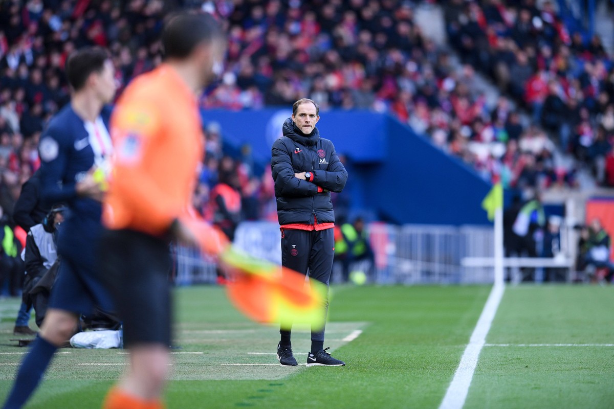 THOMAS TUCHEL ENTRAINEUR PSG FOOTBALL : Paris SG vs Dijon - Ligue 1 Conforama - 29/02/2020 FEP/Panoramic PUBLICATIONxNOTxINxFRAxITAxBEL