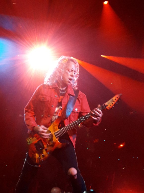 Kirk Hammett war natürlich wie immer am besten gekleidet.