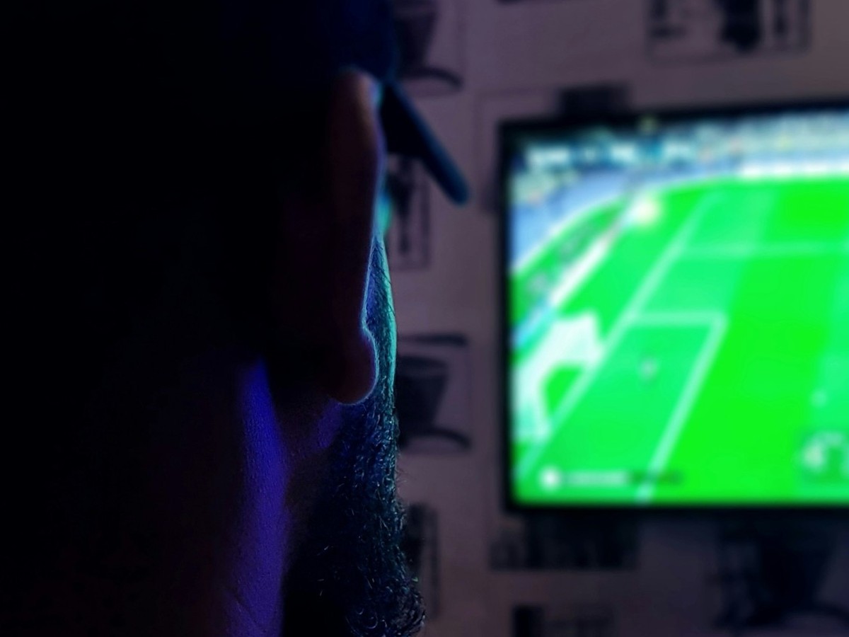 Fußball gucken
