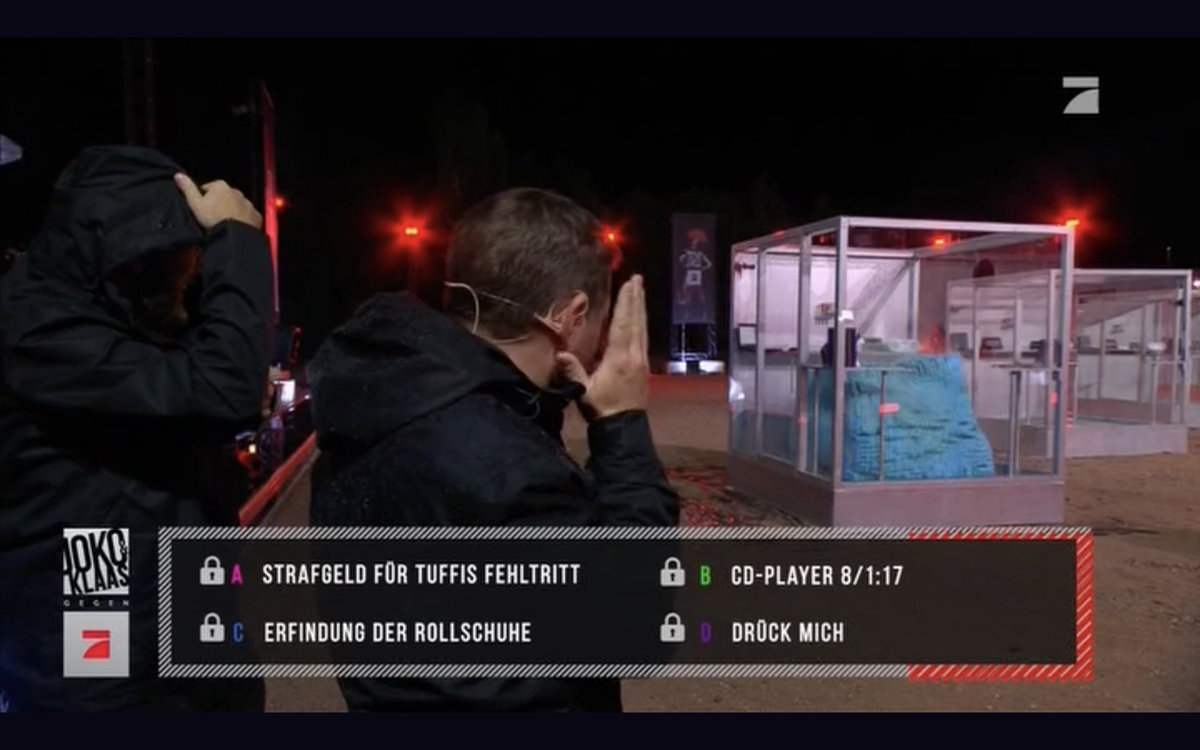 Der entstehende Schaum in den Räumen jagte Jakob und Klaas Angst ein.
