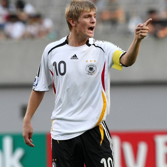Toni Kroos war schon in der U17-Nationalmannschaft der Taktgeber.