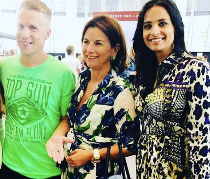 Oliver Pocher, Claudia Obert und Amira Pocher begegneten sich einst bei einer Modemesse in Berlin.