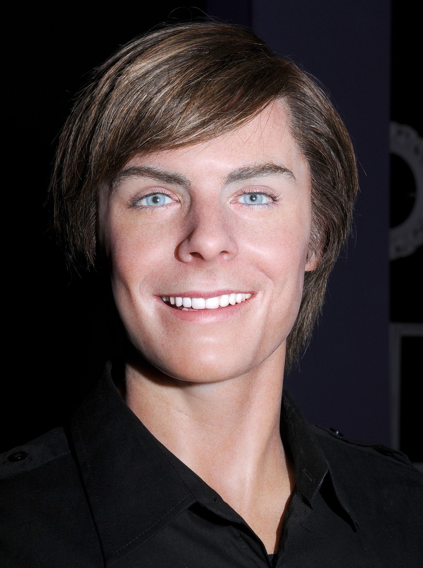 A wax figure of Zac Efron is displayed at Madame Tussaud's Wax Museum on July 29, 2009 in Hollywood, California.