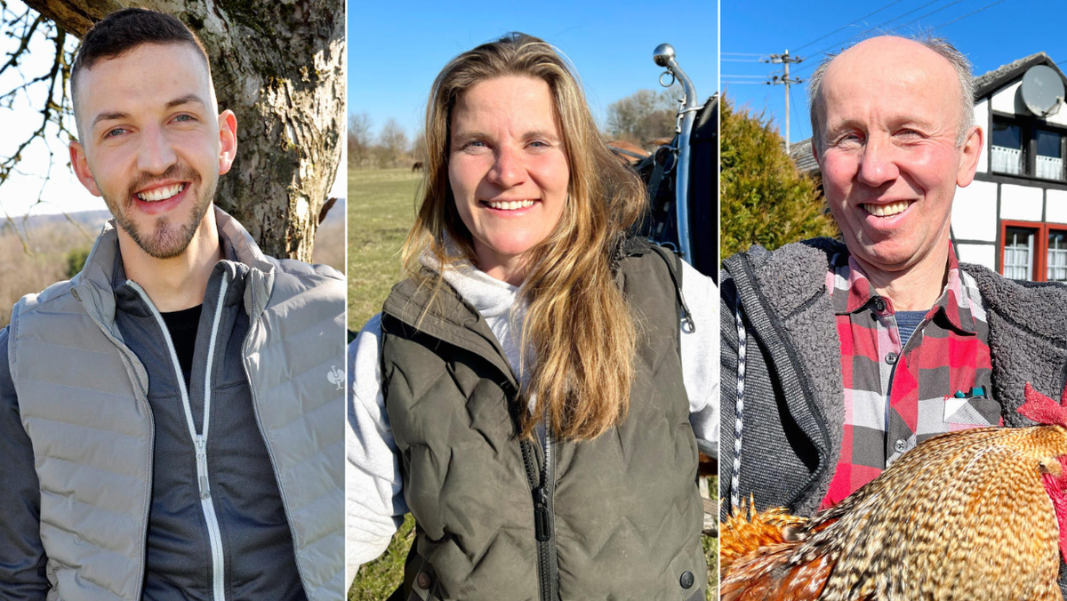Michael, Loretta und Theo sind die neuen Kandidaten bei "Bauer sucht Frau".