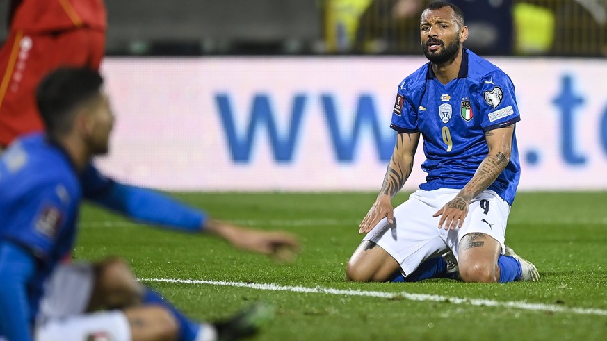 Italiens João Pedro ist nach dem Aus in den WM-Playoffs mit Italien enttäuscht.