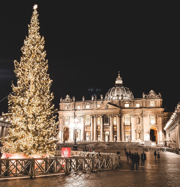 Weihnachtsbaum Vatikanstadt