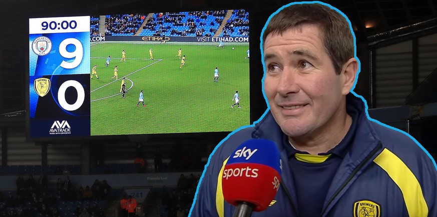 Nach historischer Klatsche gegen ManCity – Trainer gibt lustigstes Interview