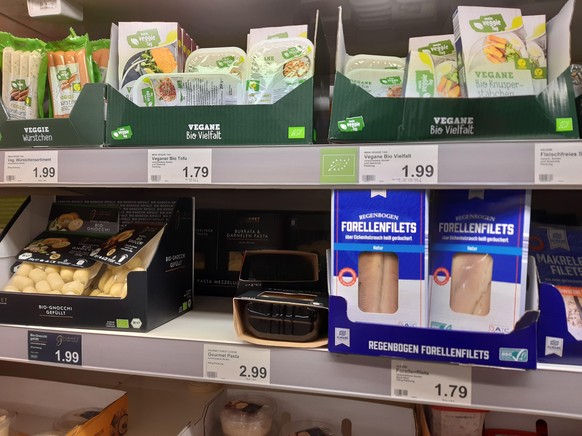 Vegan beim Discounter