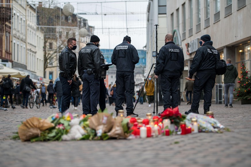 In der Innenstadt von Trier kamen am Dienstag über 450 Polizeibeamte zum Einsatz.