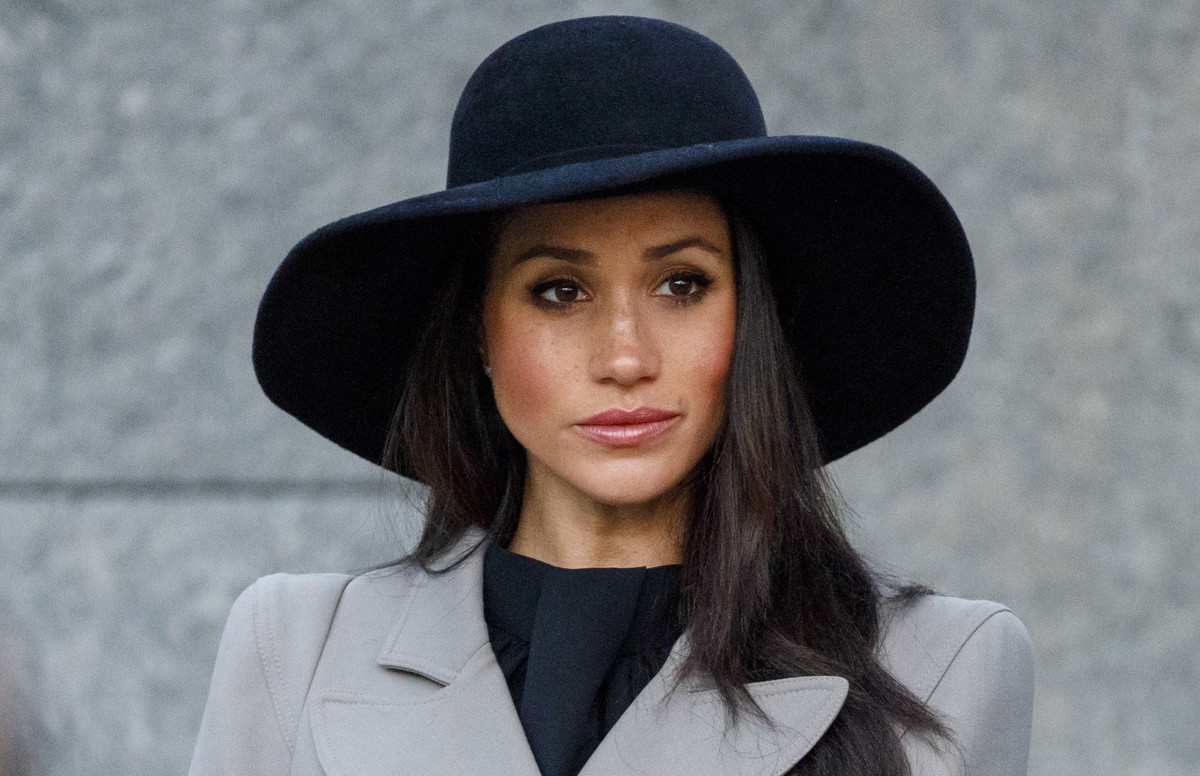 LONDON, ENGLAND - APRIL 25: Meghan Markle, the US fiancee of Britain's Prince Harry, attends an Anzac Day dawn service at Hyde Park Corner on April 25, 2018 in London, England. Anzac Day commemor ...