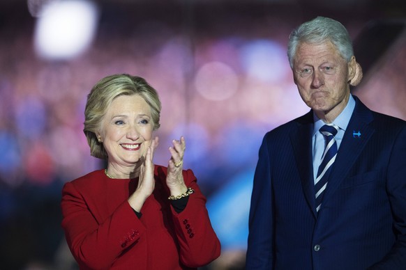 Hillary Clinton und Bill Clinton