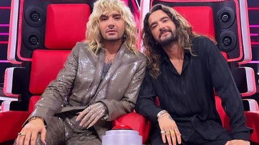 Bill und Tom Kaulitz bei &quot;The Voice of Germany&quot;