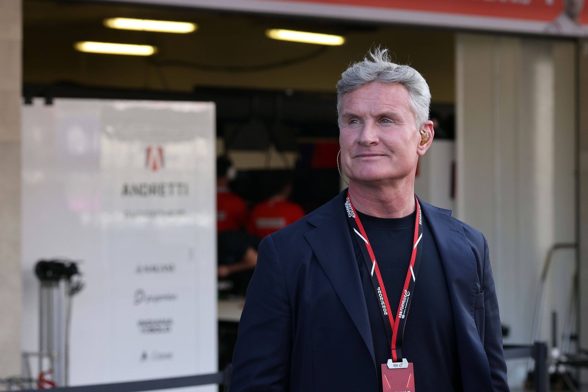 David Coulthard GBR ehemaliger Formel 1 Fahrer, TV Experte, Boxengasse, Formel E FIA Weltmisterschaft Saison 10, Mexiko City E- Prix, Mexiko, 12.01.2024 *** David Coulthard GBR former Formula 1 driver ...