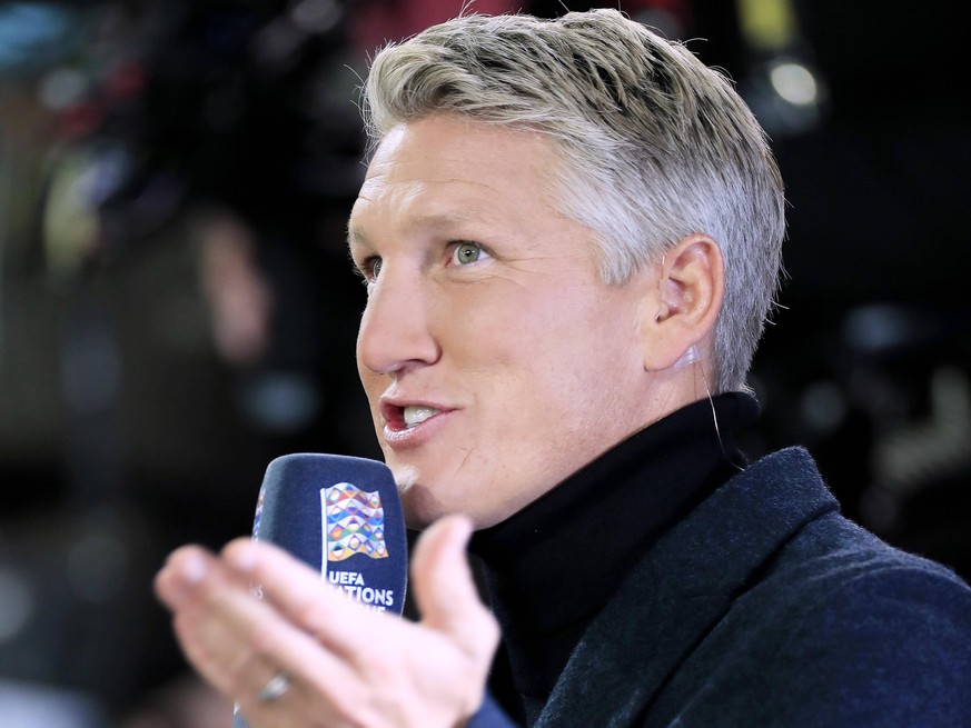 SCHWEINSTEIGER Bastian Moderator bei der ARD UEFA Nations League Qualifikation Spiel Deutschland - Schweiz 3 : 3 am 13. Oktober 2020 in K