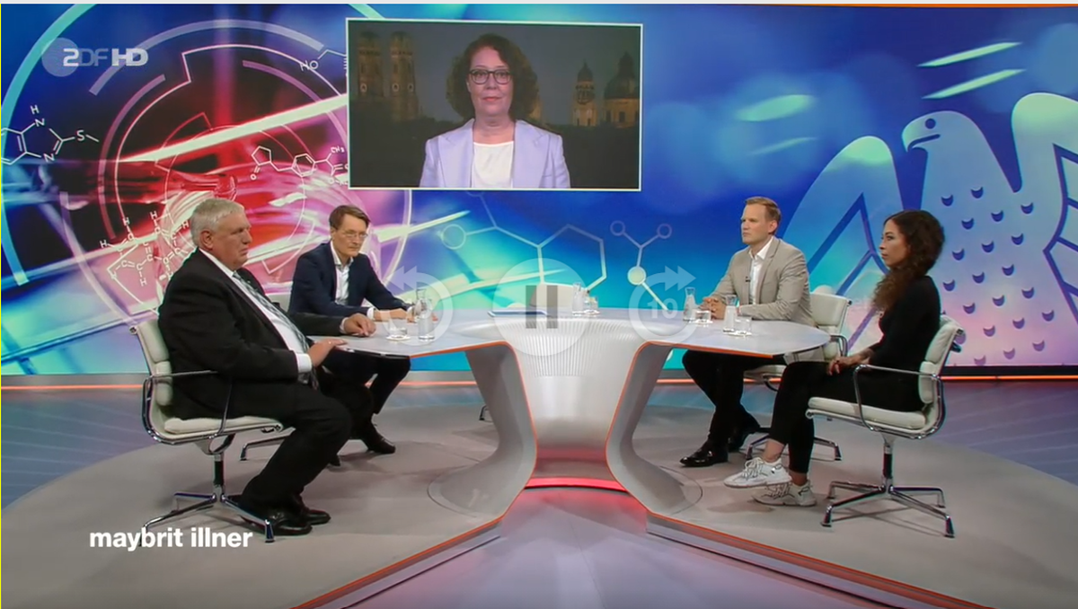Die Gäste am Donnerstag bei Maybritt Illner.