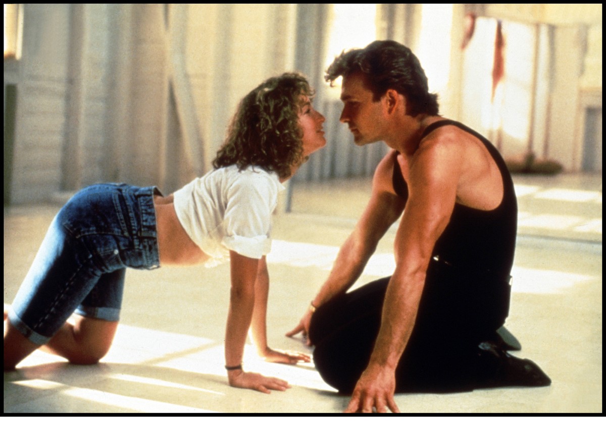 Vestron Pictures / DR DIRTY DANCING (DIRTY DANCING) de Emile Ardolino 1987 USA avec Jennifer Grey et Patrick Swayze PUBLICATIONxINxGERxSUIxAUTxONLY DIRTY DANCING (1987) 07 NUR REDAKTIONELLE NUTZUNG &a ...
