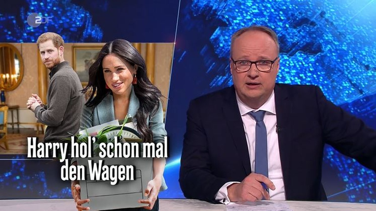 Oliver Welke scherzt über den "Megxit".