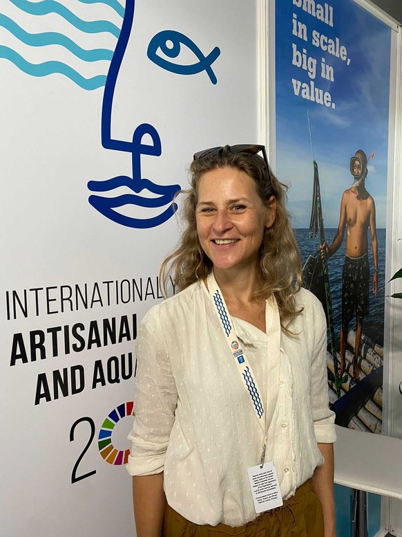 Nicole Franz, Referentin für Fischerei der FAO